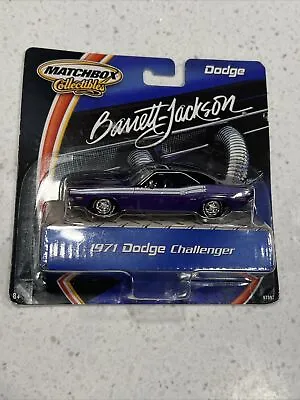 MATCHBOX Collectibles BARRETT JACKSON 1971 Dodge Challenger 1:43 Scale New • $34.99