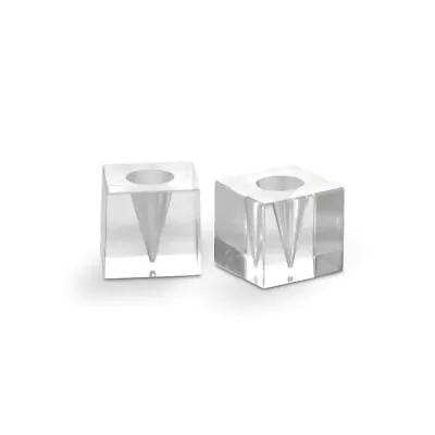 Acrylic Ice Cream Cone Holder Cubic Single Hole Chip Counter Top Display Stand • £99.99