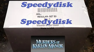 MTG MURDERS AT KARLOV MANOR MKM Factory Sealed Full Complete Set Magic • $153.98