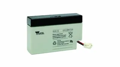 Y0.8-12 Yuasa Yucel Lead Acid Rechargeable Battery 12V 0.8Ah (Alarm Panel) • £15.85