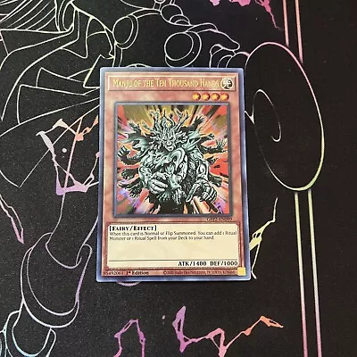 Yu-Gi-Oh! TCG Manju Of The Ten Thousand Hands Ghosts From The Past: The 2nd... • $1.50