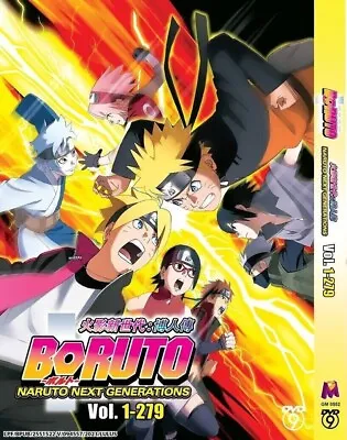 Boruto: Naruto Next Generations Vol.1-279 Anime DVD (English Dub) (Anime) • $57.59