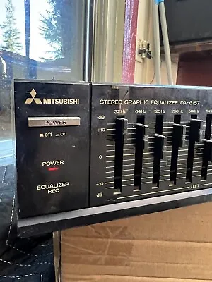 Mitsubishi DA-G157 Graphic Equalizer 10 Channel Stereo • $69.95