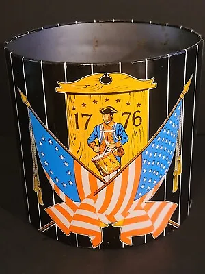 Vintage Chein Playthings Metal Toy Drum (SHELL ONLY) 1776 Flag & Eagle Graphics • $40