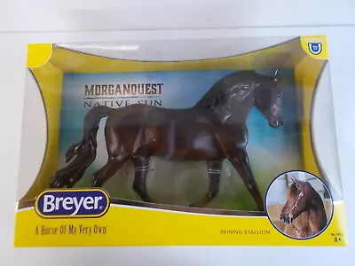 Breyer Traditional Size MorganQuest Native Sun #1856 - Morgan Reining Champion • $64.99