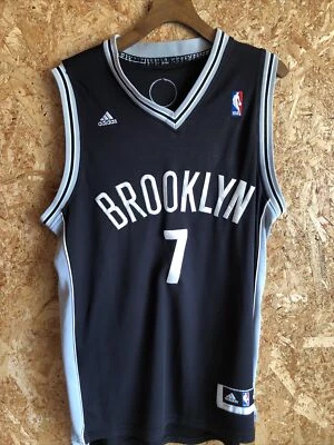 £25 • Buy Adidas Brooklyn Nets Basketball NBA Jersey Johnson No 7 Adult M