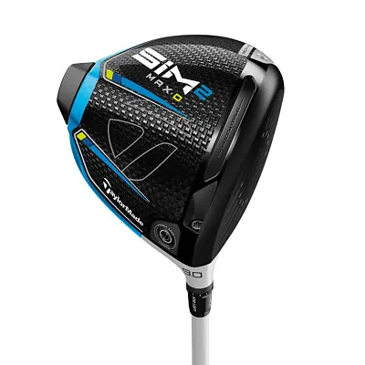 Left-Hand TaylorMade SIM 2 MAX D 10.5* Driver Regular Fujikura Air Speeder 45 • $189.99