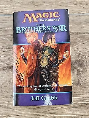 Magic The Gathering The Brothers’ War Artifacts Cycle Book 1 Grubb 1998 1st ED • $44.95