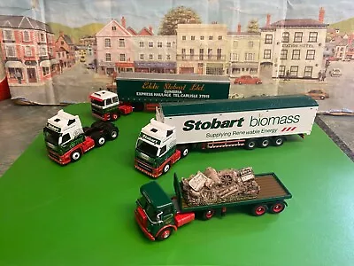 Oxford Diecast 1:76 Scale Eddie Stobart Die Cast Model Trucks • £20