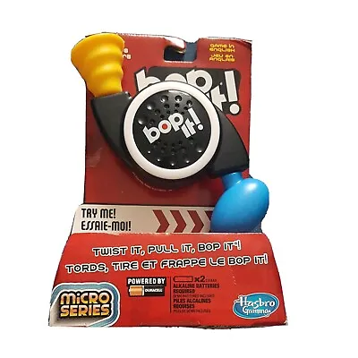 Hasbro Bop It! Micro Series Handheld Electronic Game Age 8+ Battery Operated NEW • $10.18
