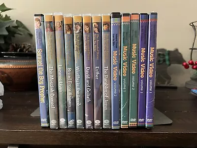NEST Animated Stories From The Bible & New Testament Lot Of 9 DVDs SEALED • $49.95