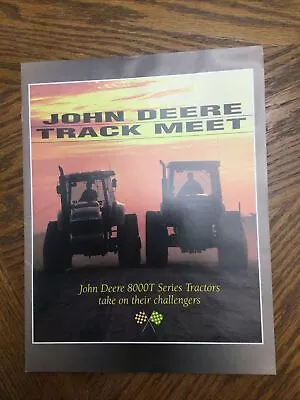 John Deere 8000T Series 8100T 8200T 8300T 8400T Tractor Brochure • $16