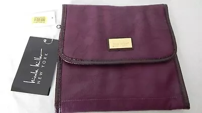 Nicole Miller Hanging Travel Toiletries/Cosmetics Organizer Bag Tri Fold  NWT • $9.74