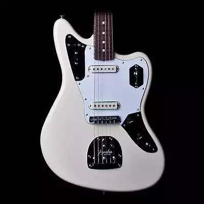 Fender Johnny Marr Jaguar In Olympic White Finish With Case • $2549.99