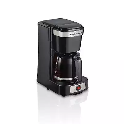 5 Cup Coffee Maker Glass Carafe Black Model 46110 • $24.29