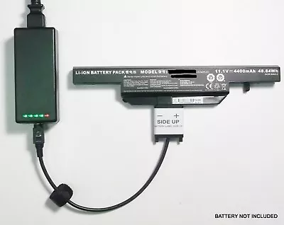 External Laptop Battery Charger For Clevo W540EU W550EU W550SU Series W540BAT-6 • £57.98