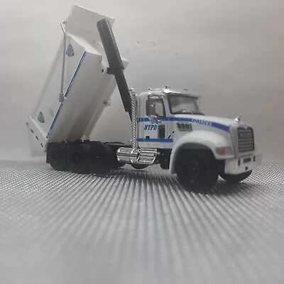 2019 Mack Granite NYPD New York City Police Dump Truck 1:64 Scale Diecast Model • $19.99