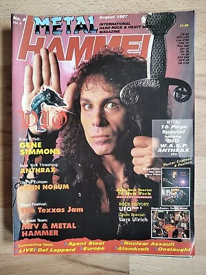 Metal Hammer - August 1987 • £5.99