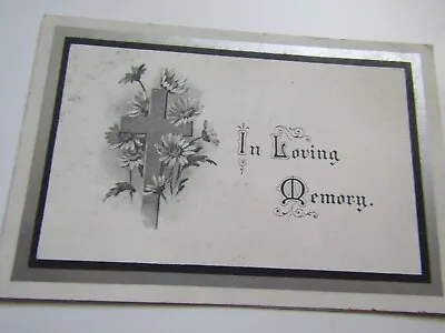 'IN MEMORIAM' CARD - BESSIE JONES 20 Feb 1922 Aged 56 Int At St Marys Taunton • £3.99