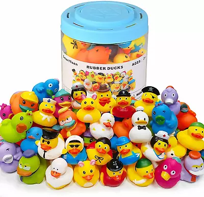 Rubber Ducks In BulkAssortment Duckies For Jeep Ducking Floater Duck Bath Toys • $21.67