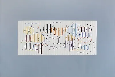 Yaacov Agam  Untitled Composition  1976 Original Hand Signed Screenprint • $1250