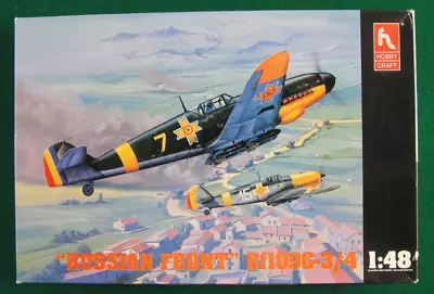 Vintage HOBBY CRAFT Scale 1/48:Messerschmidt Bf109 G-3/4. RUSSIAN FRONT .#HC1543 • $34