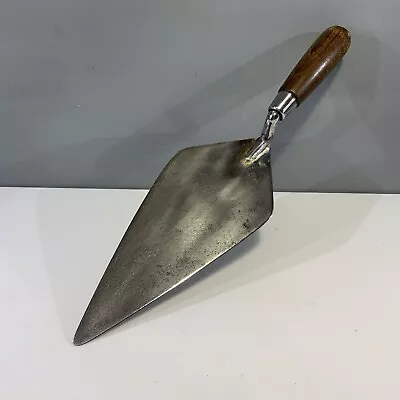 Vintage 11” Inch Brick Laying Trowel With Beech Handle • £21