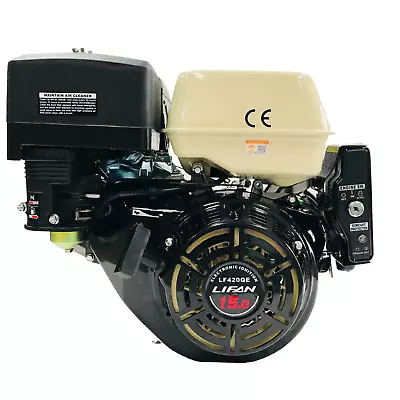 15hp Petrol Engine Replaces Honda GX390 1  Shaft - Electric Start LF420QE LIFAN • £396