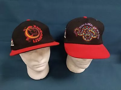 Vintage Marlboro Adventure Team Snake Pass & Lizard Rock Strapback Hat Cap Lot • $22.80