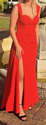 Stunning Red Prom Dress Jarlo Size 10 • £80