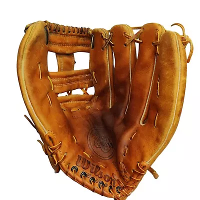 Vintage Wilson The A1000 Baseball Glove Mitt Made In USA Grip Tite Pocket 11inch • $69.95