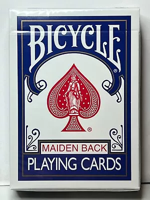 Maiden Back - VF (Blue) (Marked) [Bicycle] - Playing Cards - • $12.06