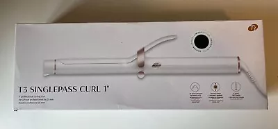 T3 SinglePass Curl - 1 Inch Professional Curling Iron - Graphite Limited Edition • $85