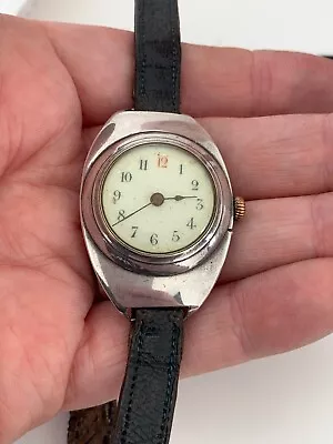 £0.99 • Buy Solid Silver 1912 Wristwatch.