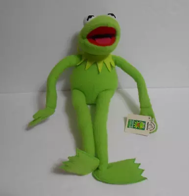 Vintage Applause Kermit The Frog Poseable Plush Stuffed Jim Henson Muppets 20  • $29.99