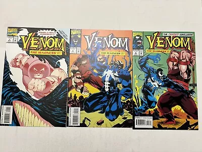 Venom  1993  The Madness... Run #1-3 Complete..   Vf - Nm • $15.95