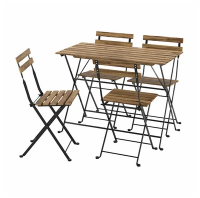 $260 • Buy New IKEA Tarno Outdoor Dining Setting | Table, Chairs & Cushions | Newcastle