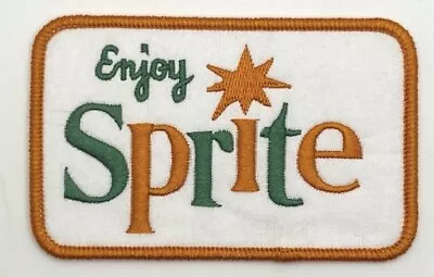 Sprite Cola Patch Retro Vintage Style Sew Iron On Cap Hat Jacket Soda Pop Coke • $5.60