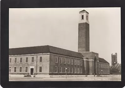 Swinton Salford Manchester Town Hall Real Photographic RPPC • £0.99