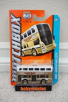 Brand New Matchbox 60th Anniversary Mbx Adventure City Two-story Bus • $0.99