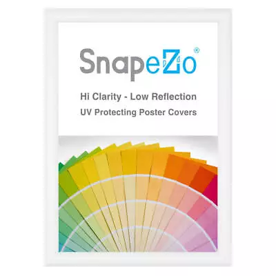 SnapeZo® White A3 Document Frame - 1  Profile • $29.99