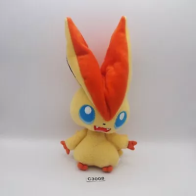 Victini C3008 Pokemon Takara Tomy Plush 9  NOTUSHTAG Stuffed Toy Doll Japan • $12.03