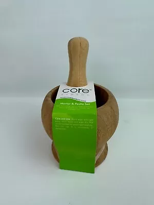 Core Bamboo Mortar & Pestle Set New • $12.99