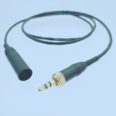 Adapter Cable SHURE Headset Or Lapel Mic To For SENNHEISER TA4M TO 3.5mm Locking • $9.50