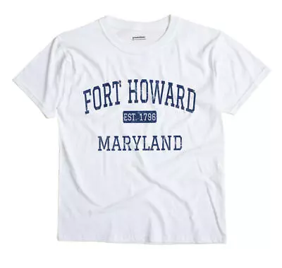 Fort Howard Maryland MD T-Shirt Baltimore City EST • $18.99