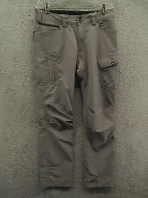 Truewerk Cargo Pants Workwear Straight Gray Nylon Blend Men's Size 34x32 • $43.99