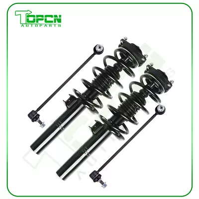 For VOLKSWAGEN EOS 2007-2011 Front Strut W/Coil Spring Assembly Sway Bar • $144.40