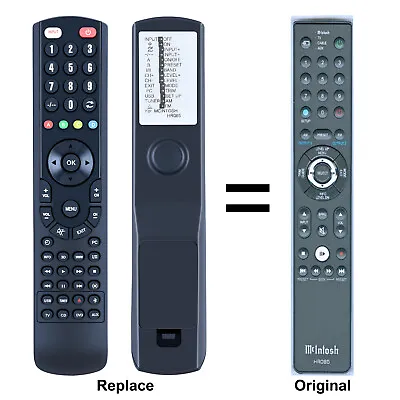 Replacement Remote Control For Mcintosh HR085，D1100 • $18