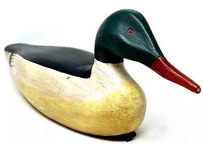 Vintage Common Merganser By F J Dobbins 1907-1990 17  Long 5.25  Wide 6.25  High • $225