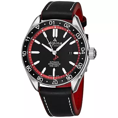 Alpina AL-525BR5AQ6 Men's Alpiner 4 Black Dial Automatic Watch • $627.27